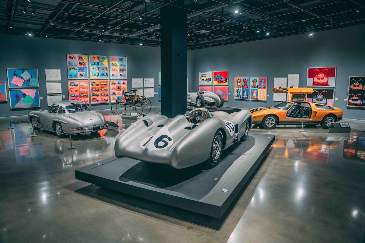 Andy Warhol's CARS on display at the Petersen Automotive Museum Featuring  Warhol's Rolls Royce Silver Shadow on Loan from Revolver - Revolver Gallery